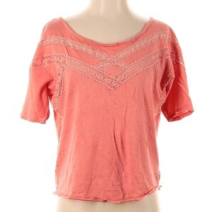 FREE PEOPLE Lace Accent Top Shirt Women's Size XS